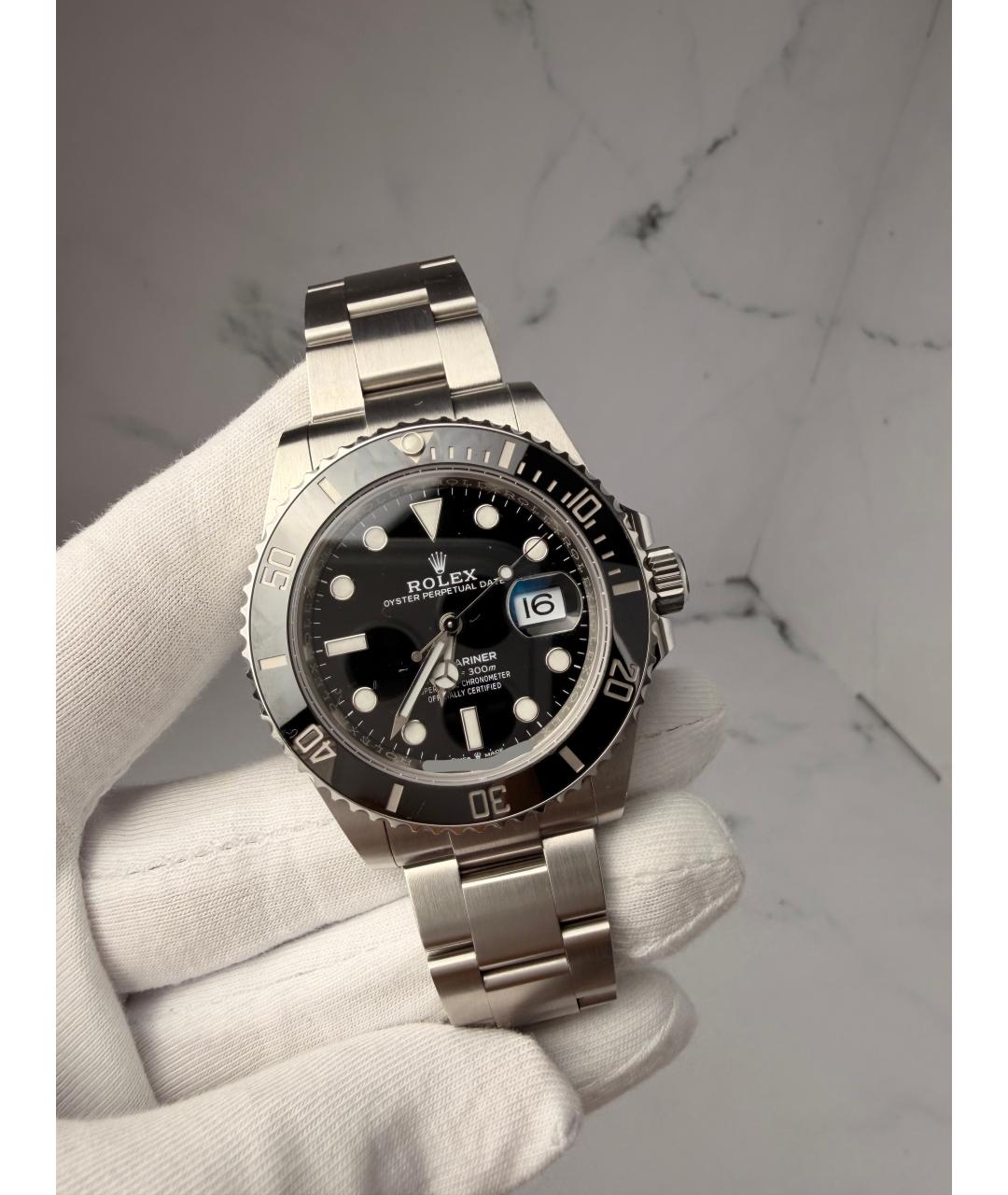 ROLEX Черные часы, фото 2
