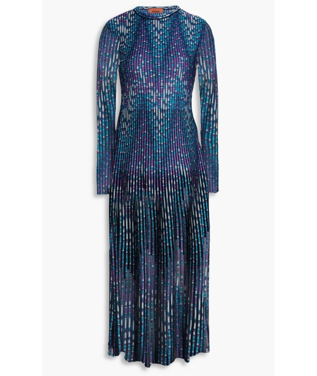 MISSONI Мульти вискозное платье, фото 5