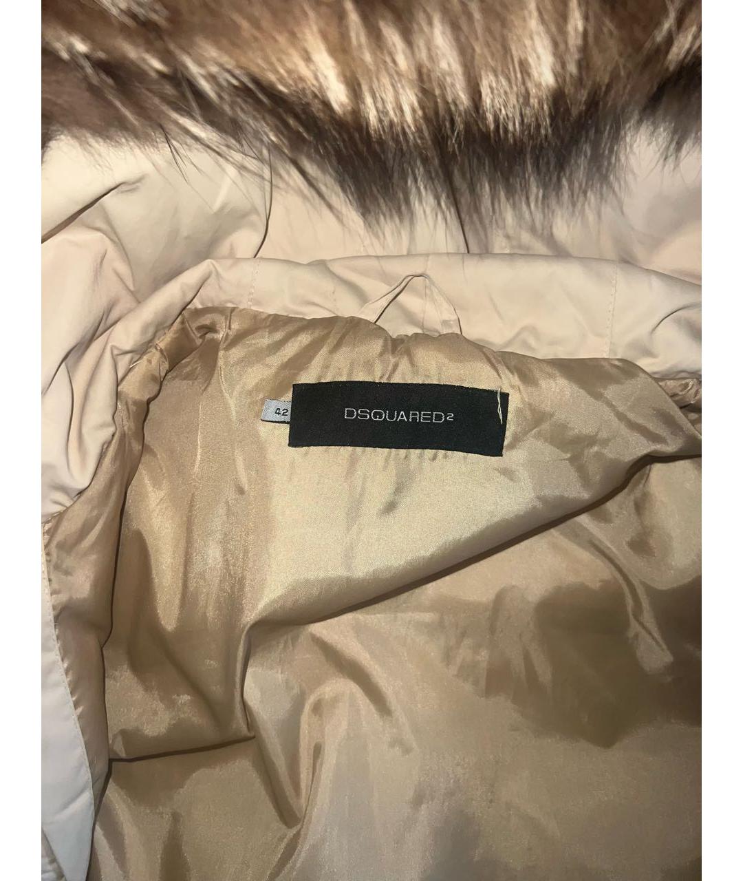 DSQUARED2 Бежевая куртка, фото 3