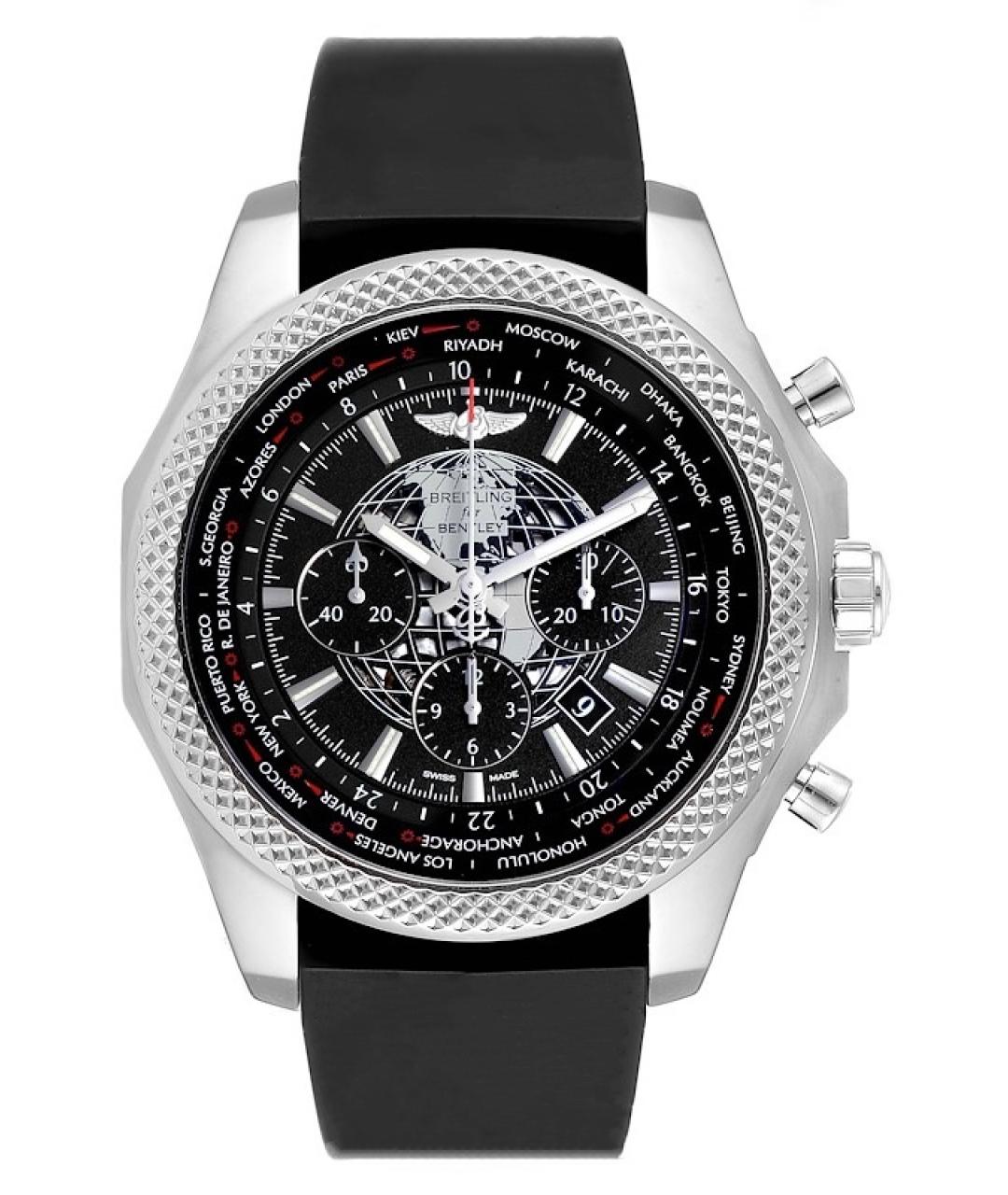BREITLING Черные стальные часы, фото 1