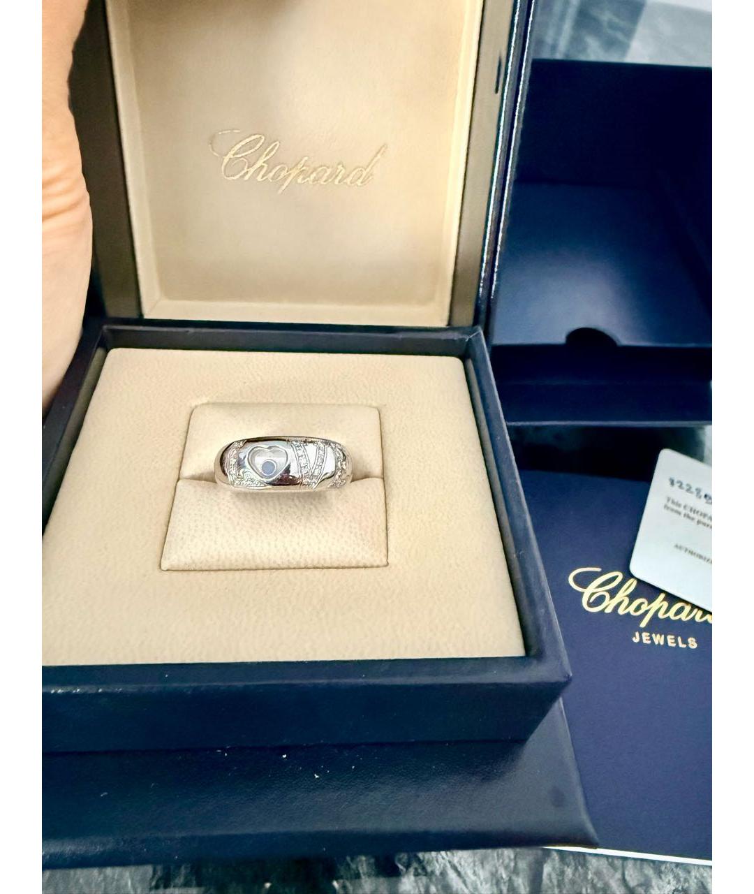 CHOPARD Белое кольцо из белого золота, фото 6