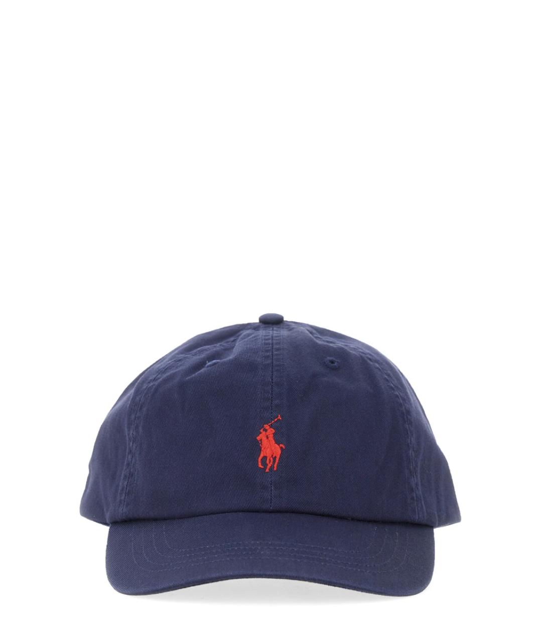 POLO RALPH LAUREN Синяя хлопковая кепка, фото 1