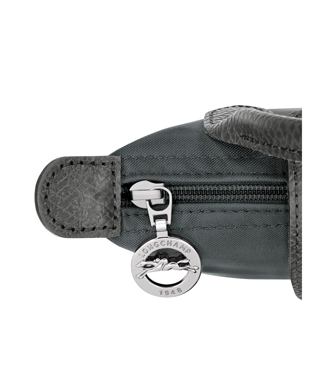 LONGCHAMP Серая сумка через плечо, фото 3