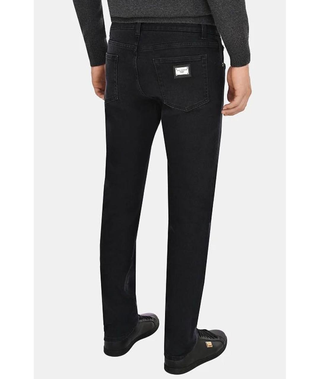 DOLCE&GABBANA Хлопко-эластановые джинсы скинни, фото 4