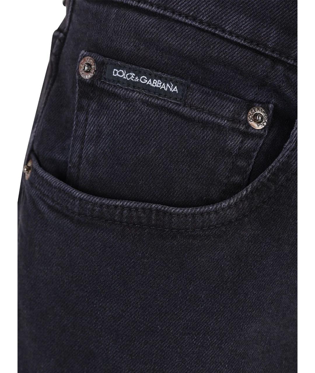DOLCE&GABBANA Хлопко-эластановые джинсы скинни, фото 5