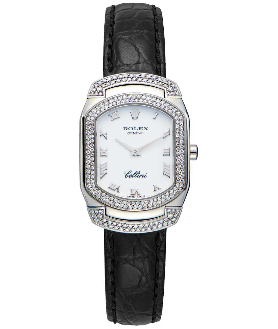 ROLEX Белые часы из белого золота, фото 1