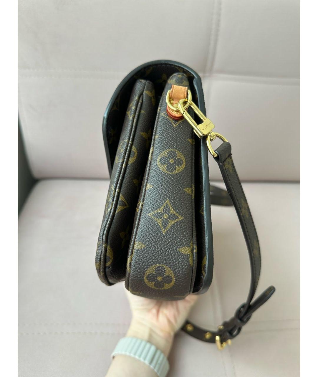 LOUIS VUITTON Коричневая сумка через плечо, фото 6