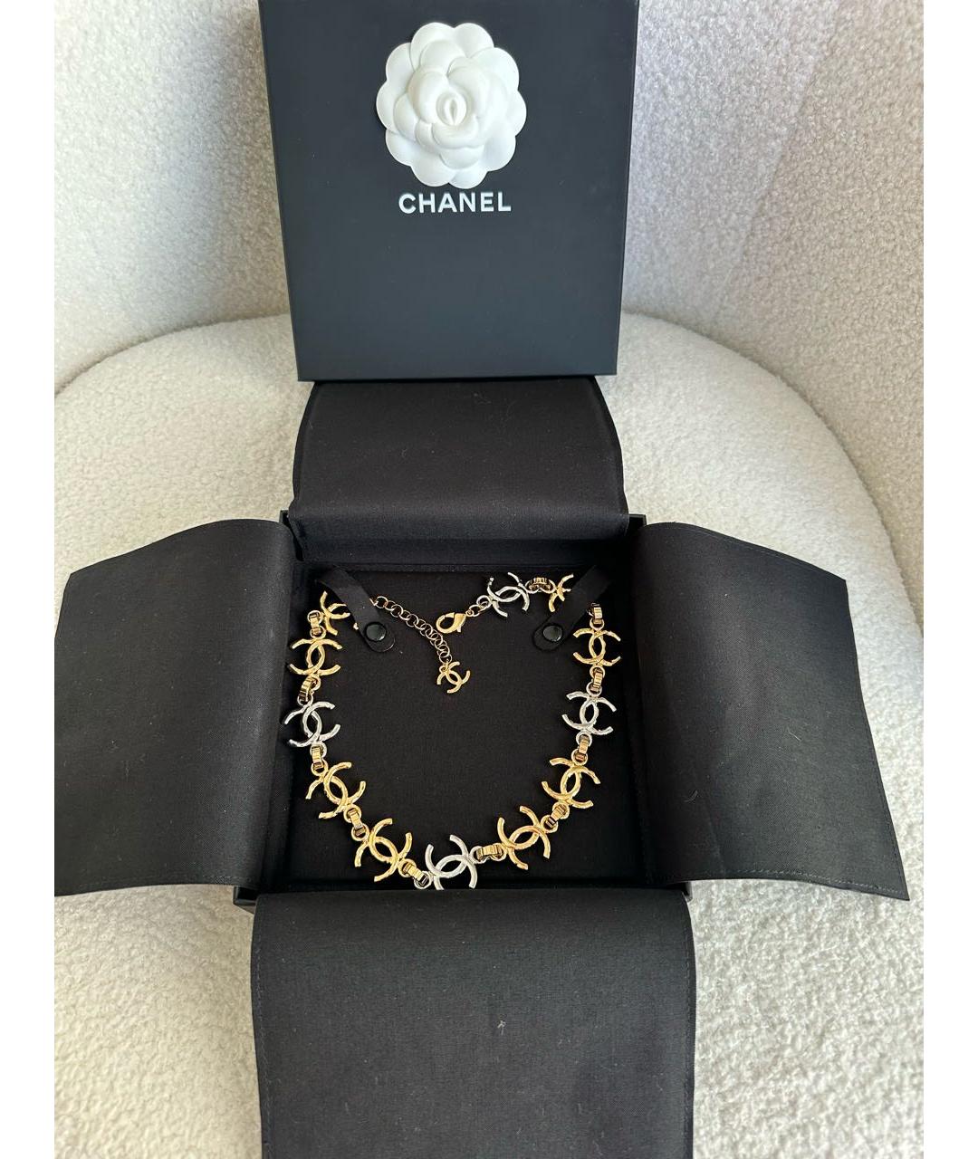 CHANEL Серебряная цепочка, фото 3