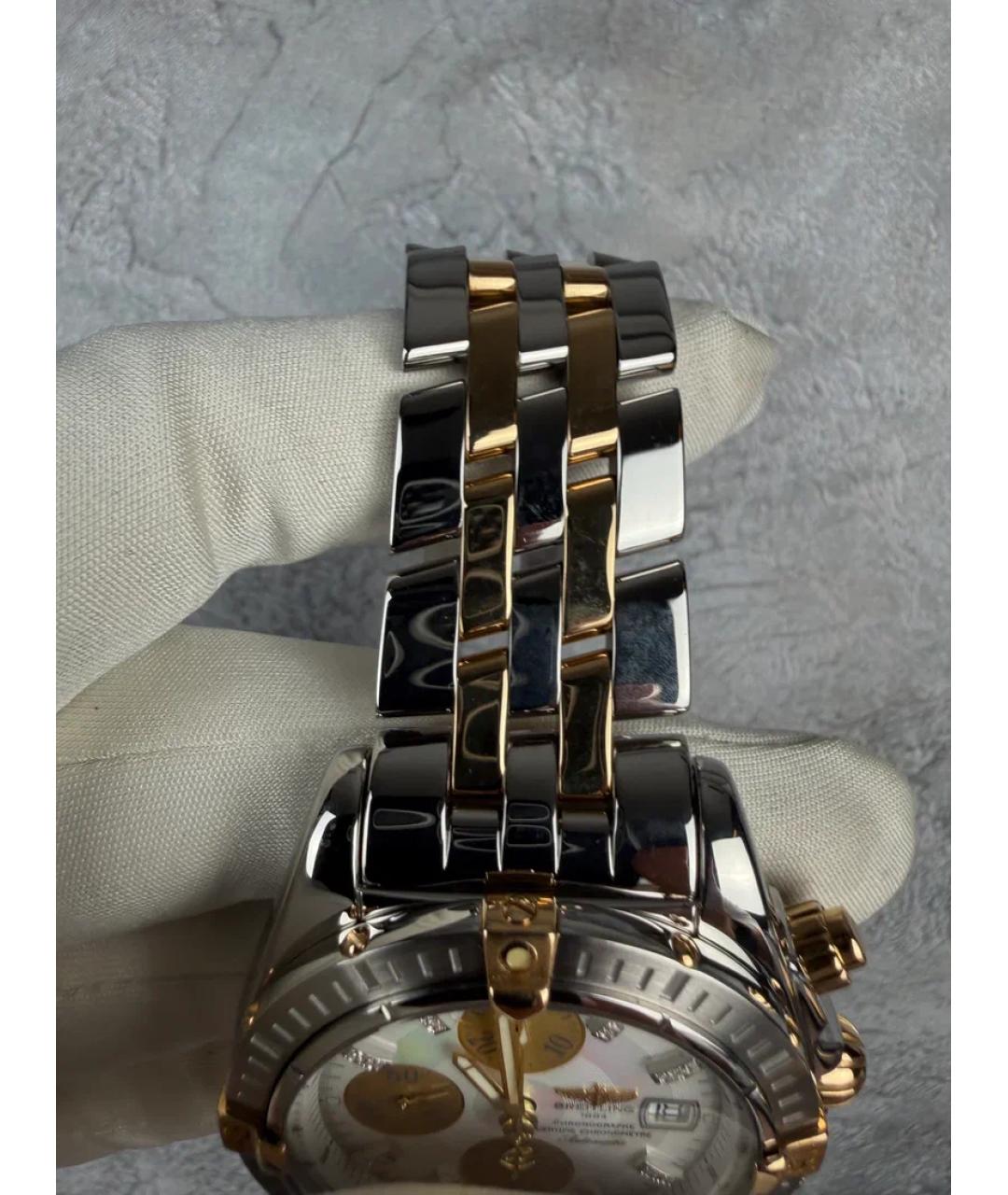 BREITLING Золотые часы из желтого золота, фото 6