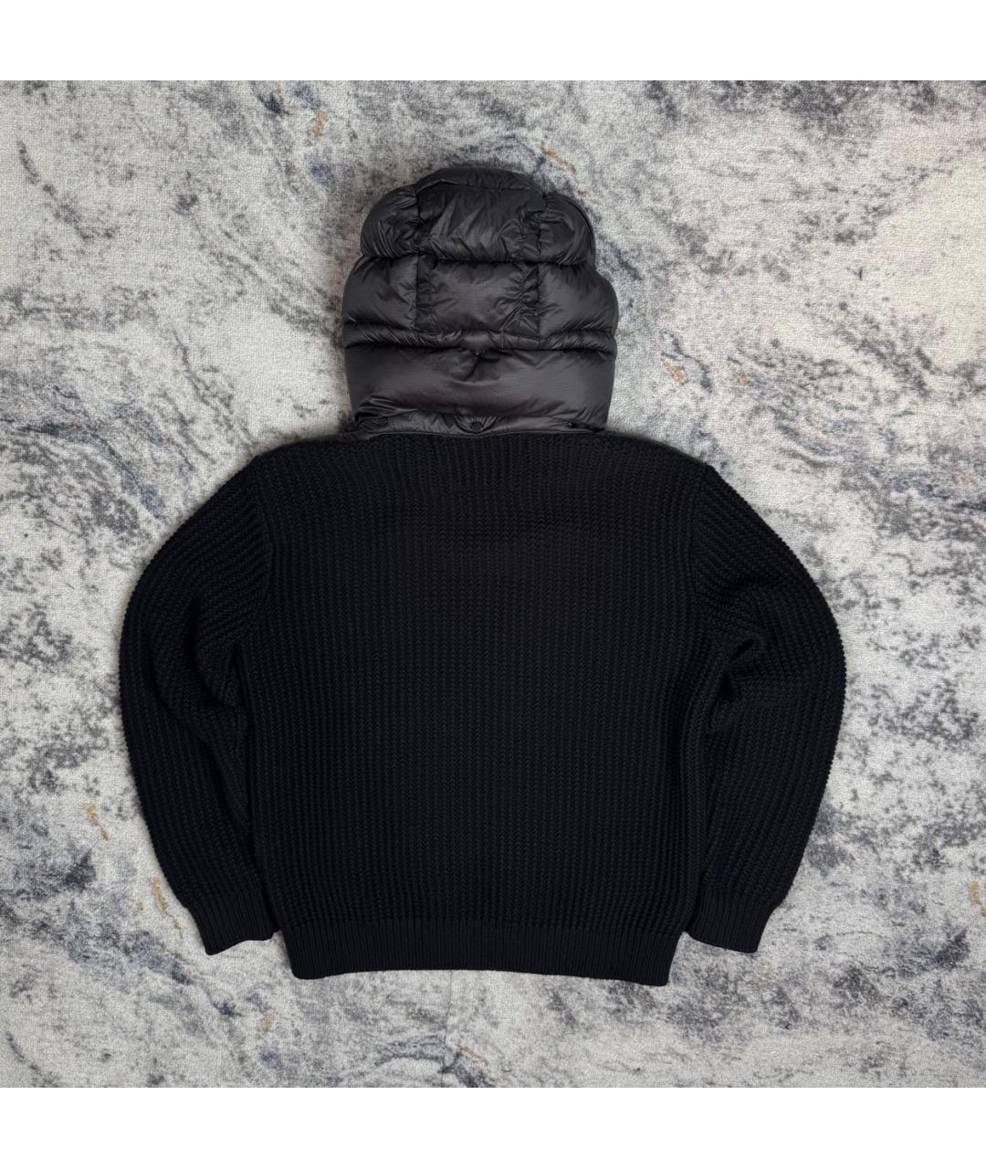 CP COMPANY Черная шерстяная куртка, фото 2