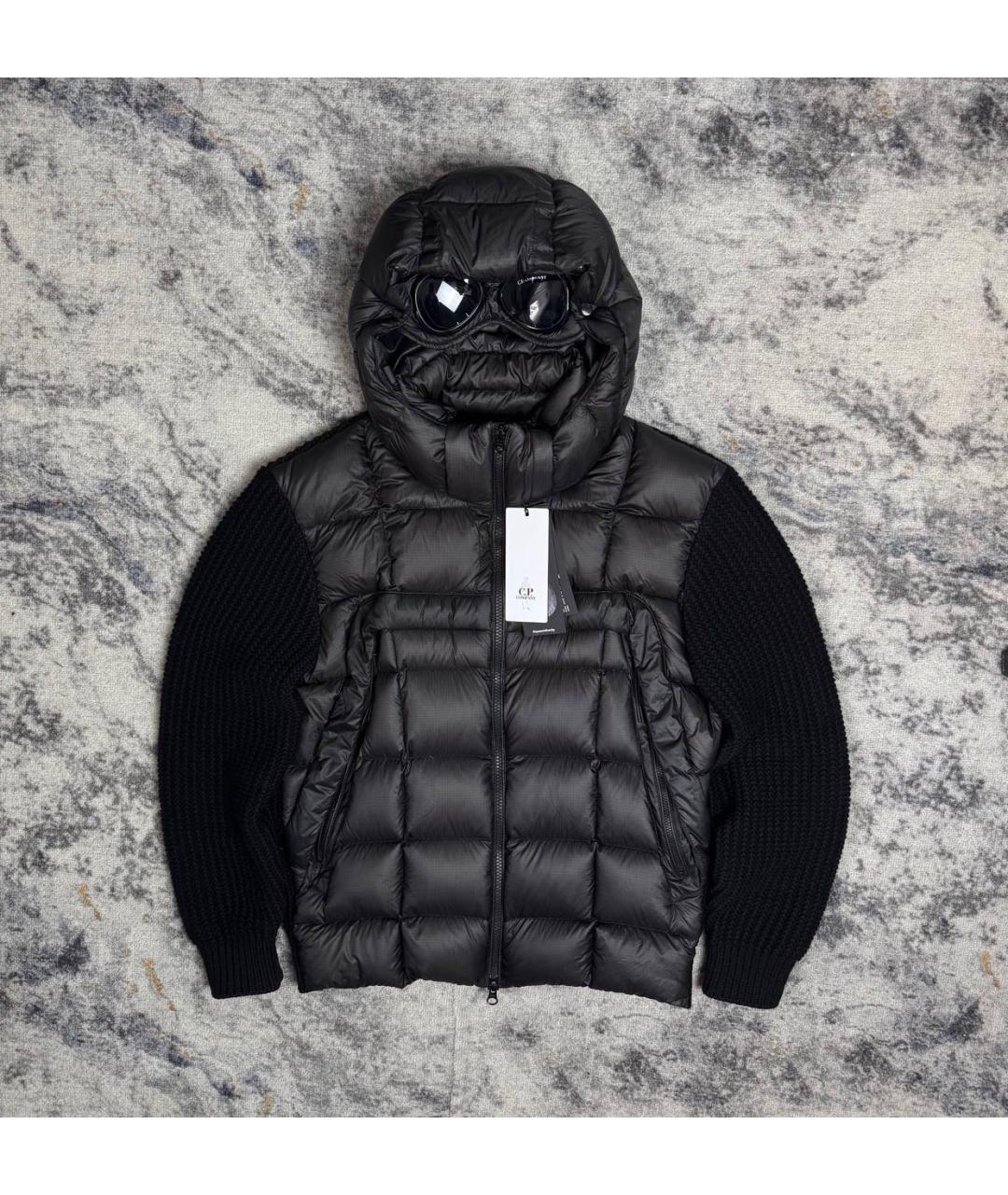 CP COMPANY Черная шерстяная куртка, фото 9
