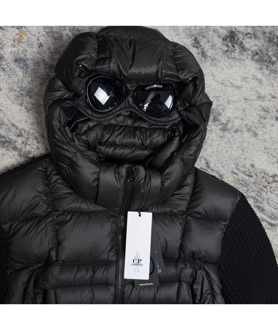 CP COMPANY Черная шерстяная куртка, фото 4