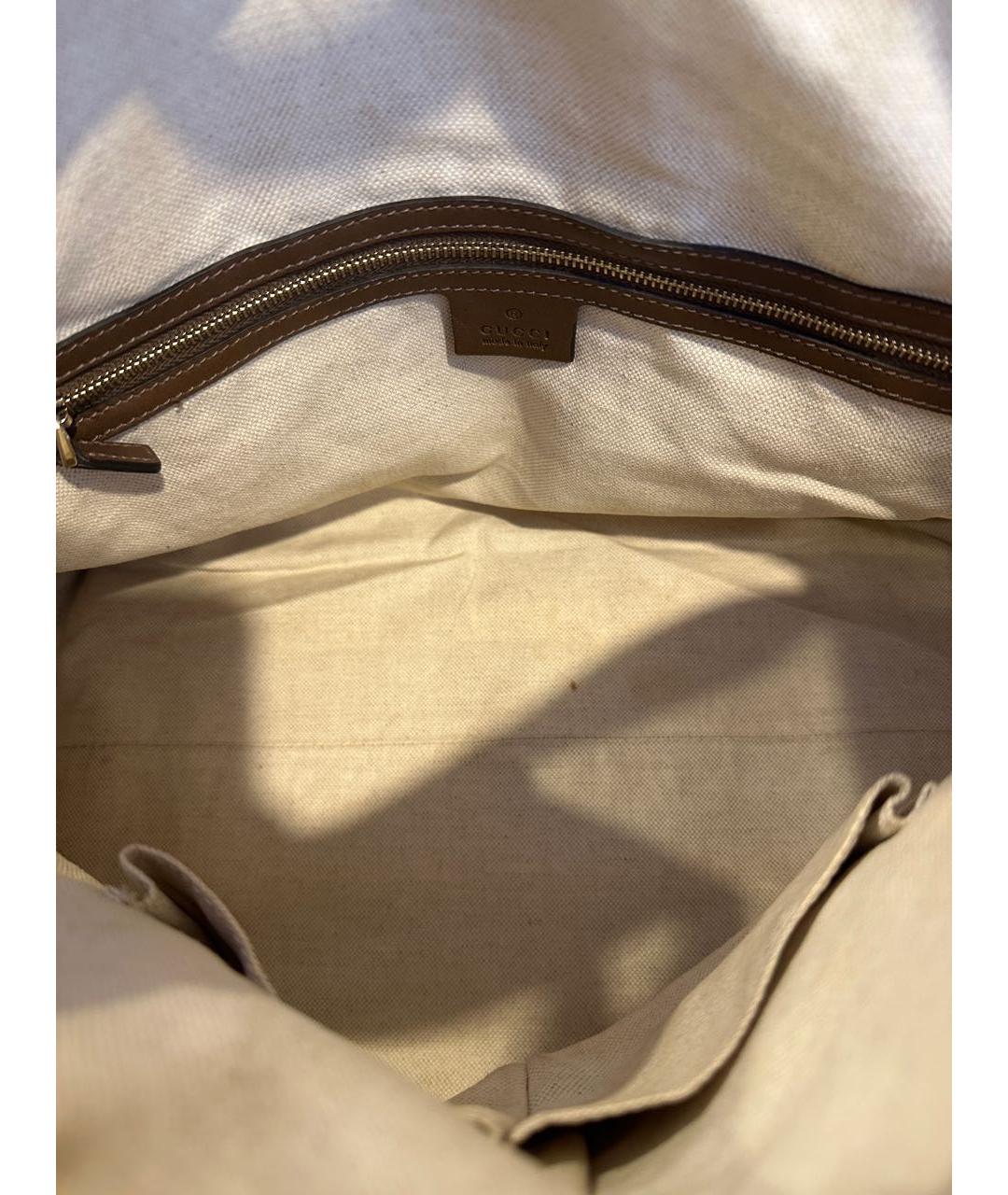 GUCCI Коричневая сумка с короткими ручками, фото 7