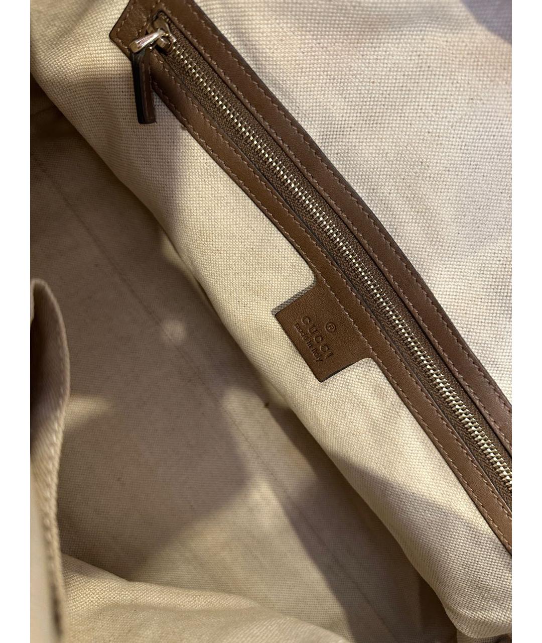 GUCCI Коричневая сумка с короткими ручками, фото 8