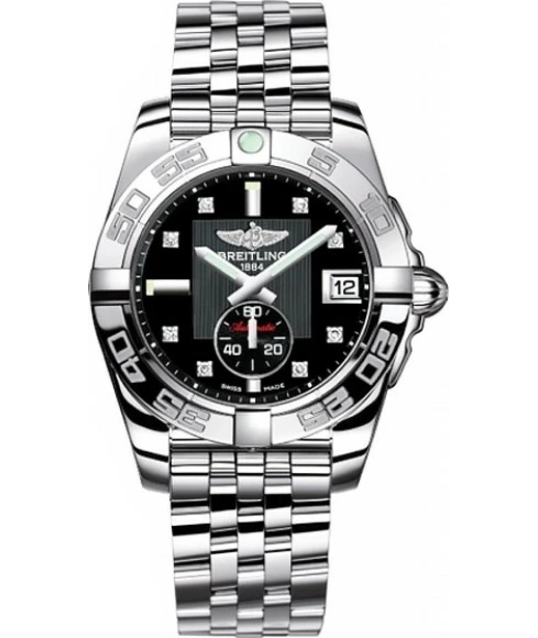 BREITLING Черные металлические часы, фото 1