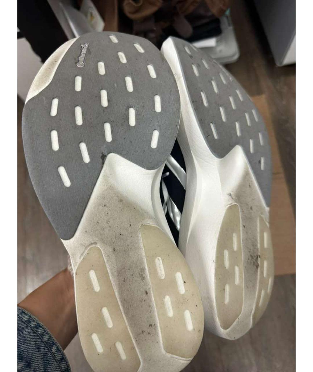 ADIDAS YEEZY Белые текстильные кроссовки, фото 8