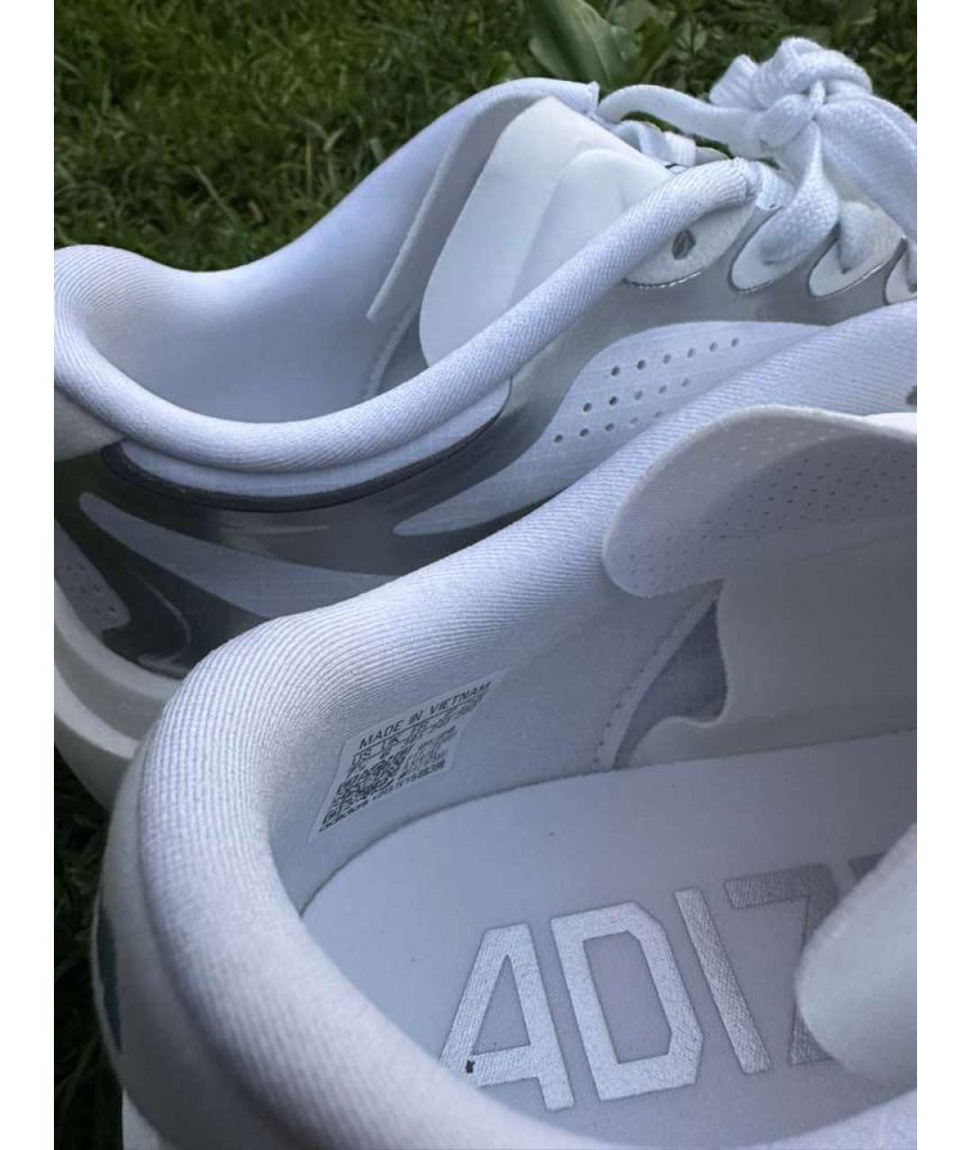 ADIDAS YEEZY Белые текстильные кроссовки, фото 5