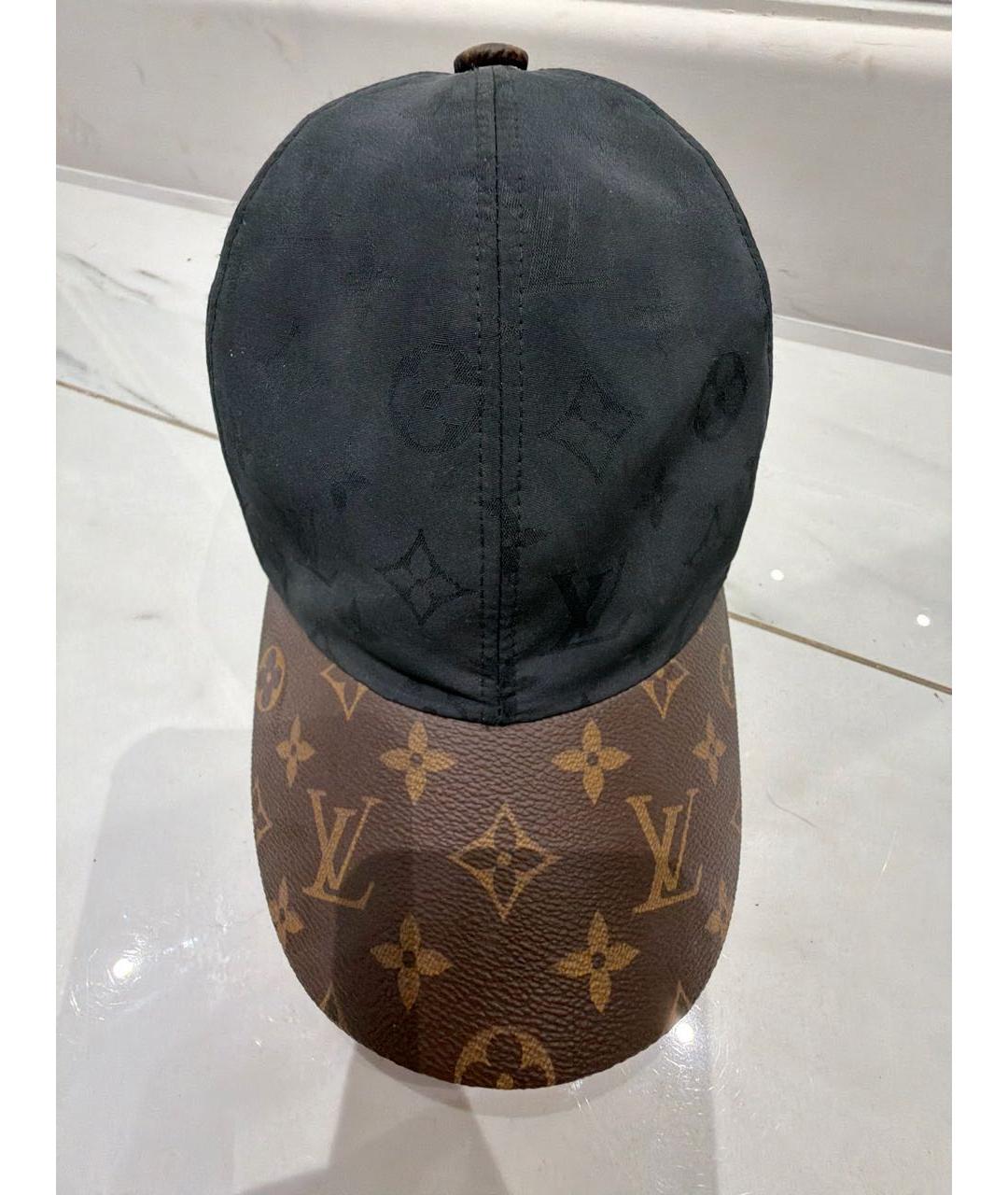 LOUIS VUITTON Коричневая кепка, фото 4