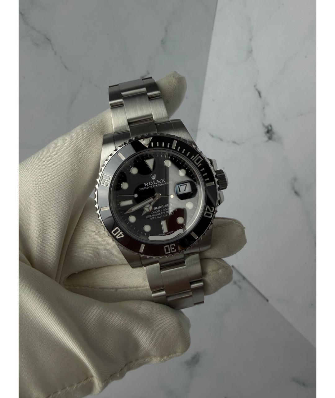 ROLEX Черные часы, фото 3
