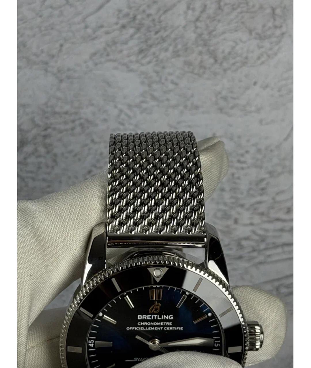 BREITLING Черные стальные часы, фото 3
