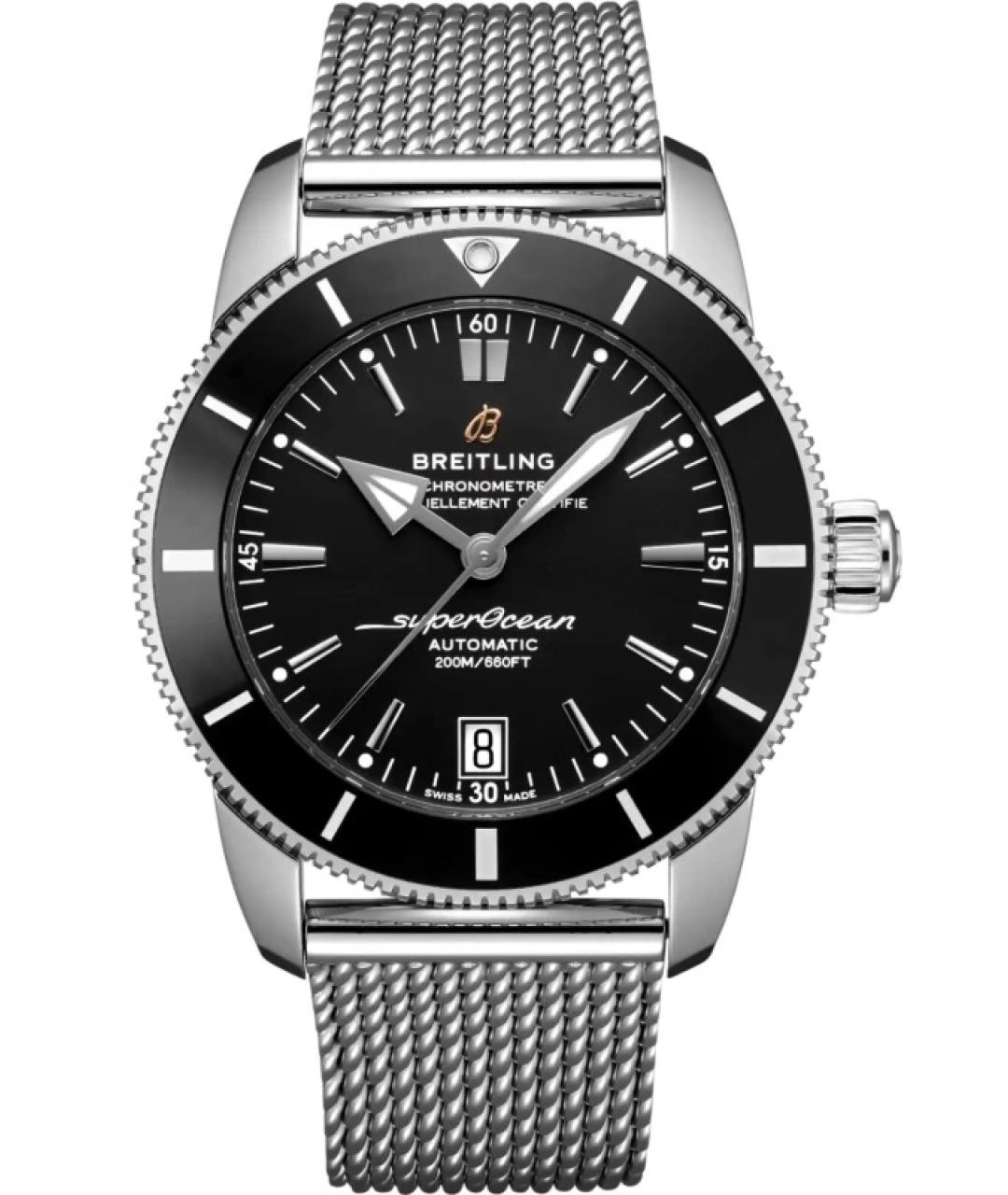 BREITLING Черные стальные часы, фото 1