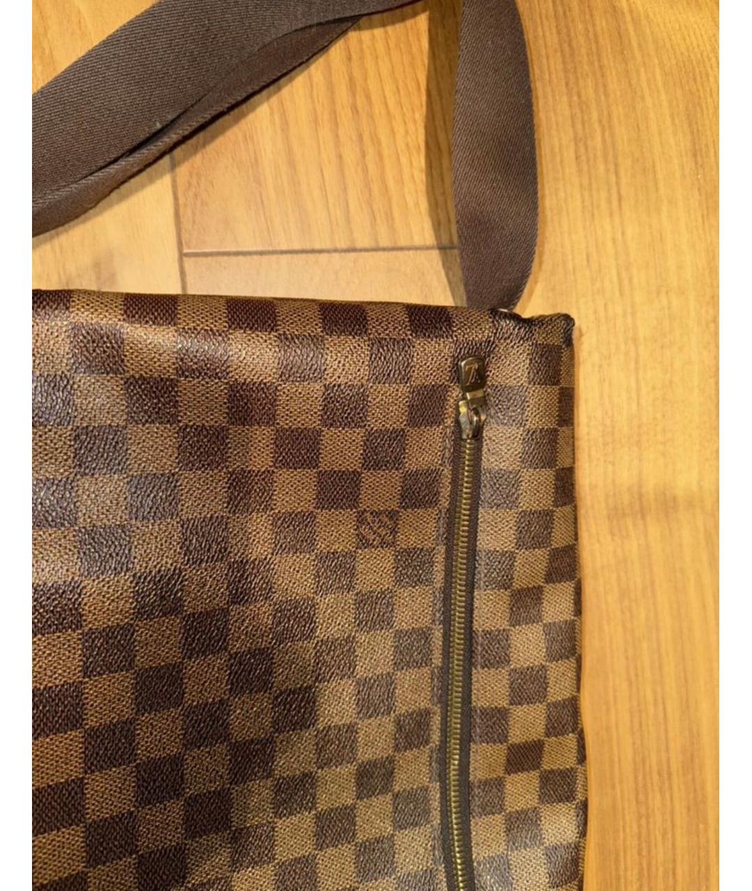 LOUIS VUITTON Коричневая сумка на плечо, фото 3