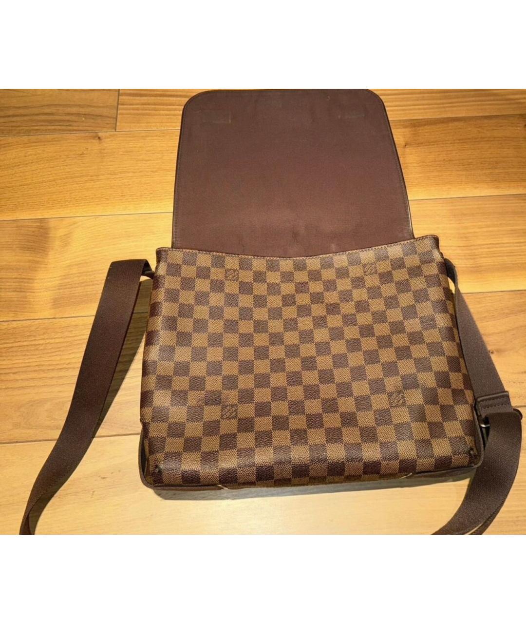 LOUIS VUITTON Коричневая сумка на плечо, фото 4