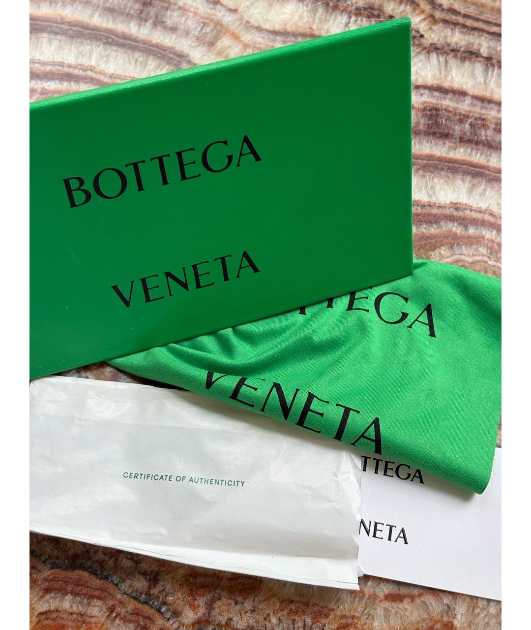 BOTTEGA VENETA Бирюзовые солнцезащитные очки, фото 4