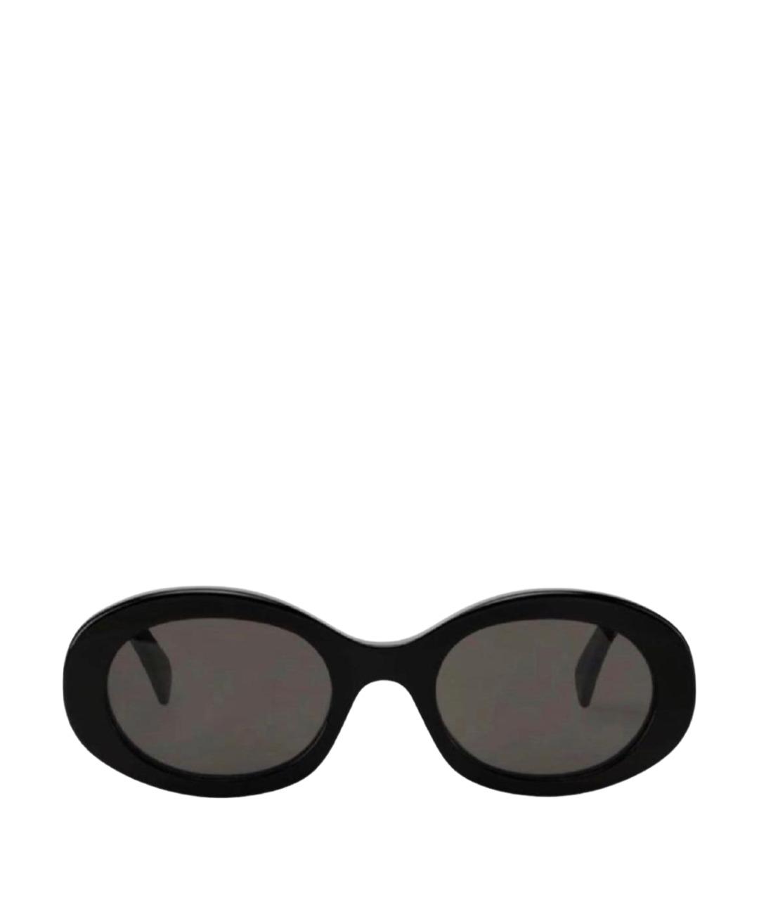 CELINE Черные пластиковые солнцезащитные очки, фото 1