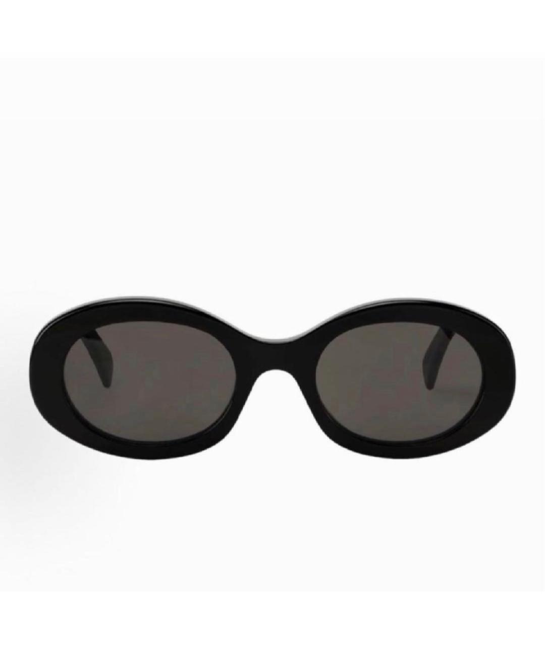 CELINE Черные пластиковые солнцезащитные очки, фото 4
