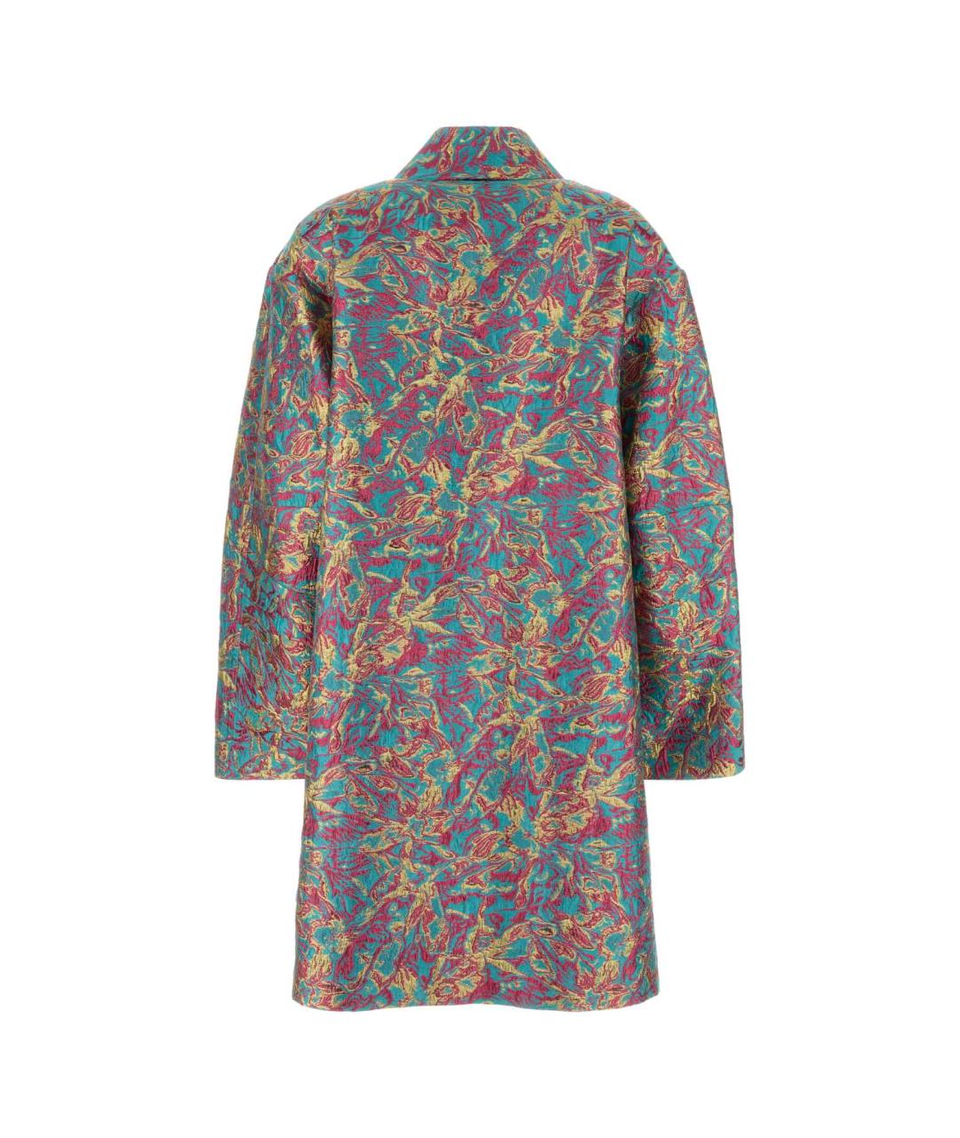 DRIES VAN NOTEN Мульти полиэстеровое пальто, фото 2