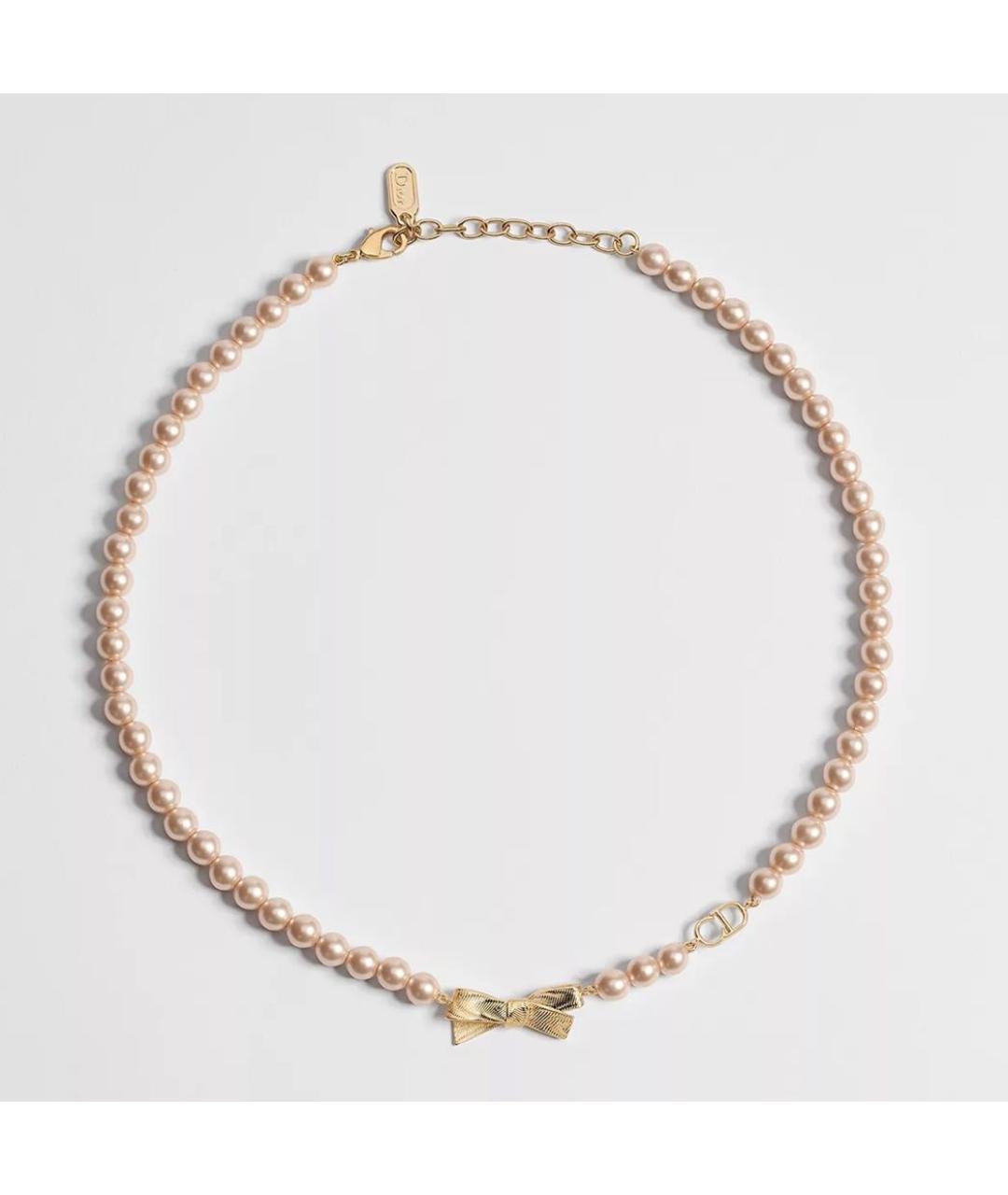 CHRISTIAN DIOR Розовое колье, фото 3