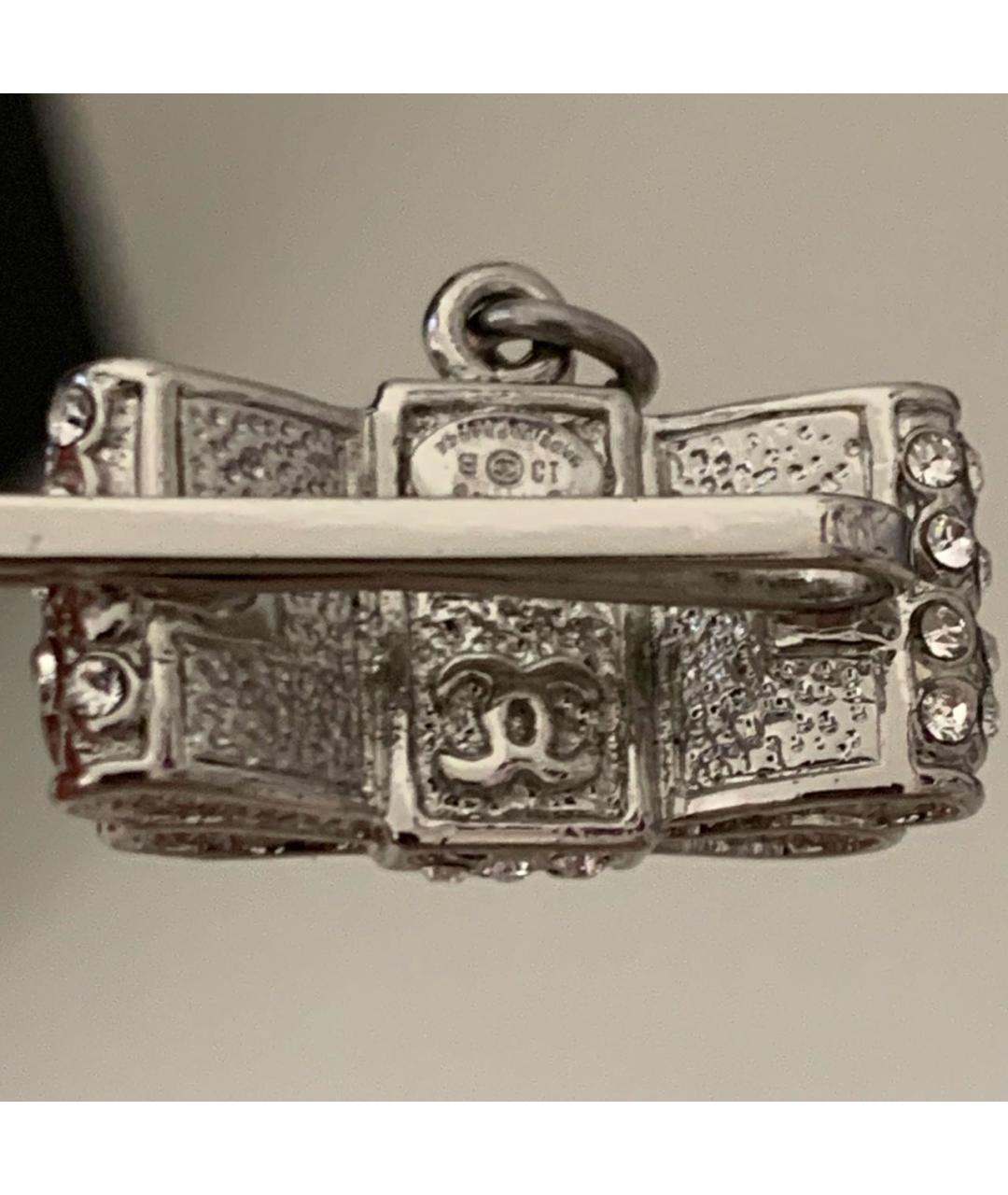 CHANEL Серебряная заколка, фото 6