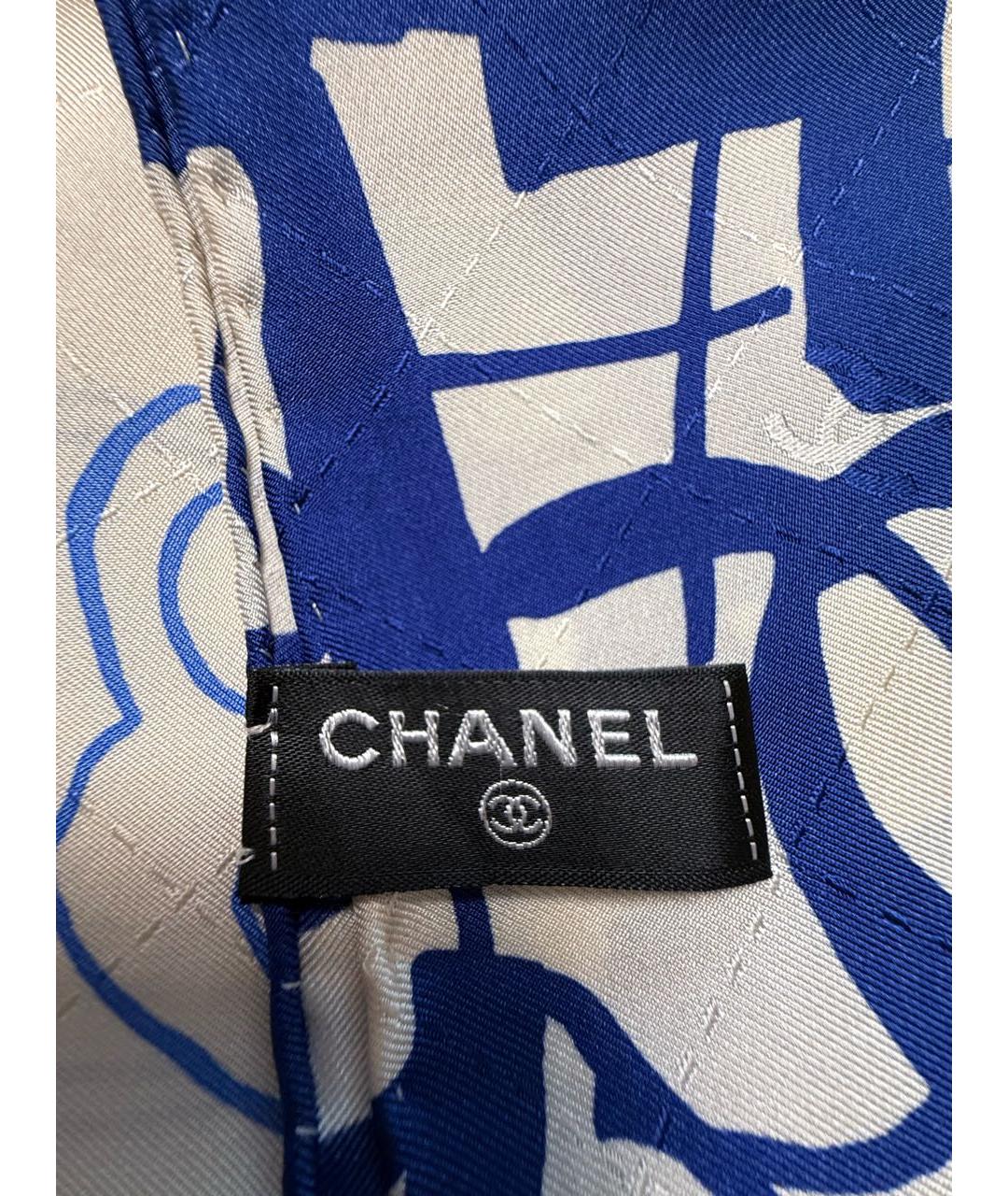 CHANEL Мульти шелковый платок, фото 6