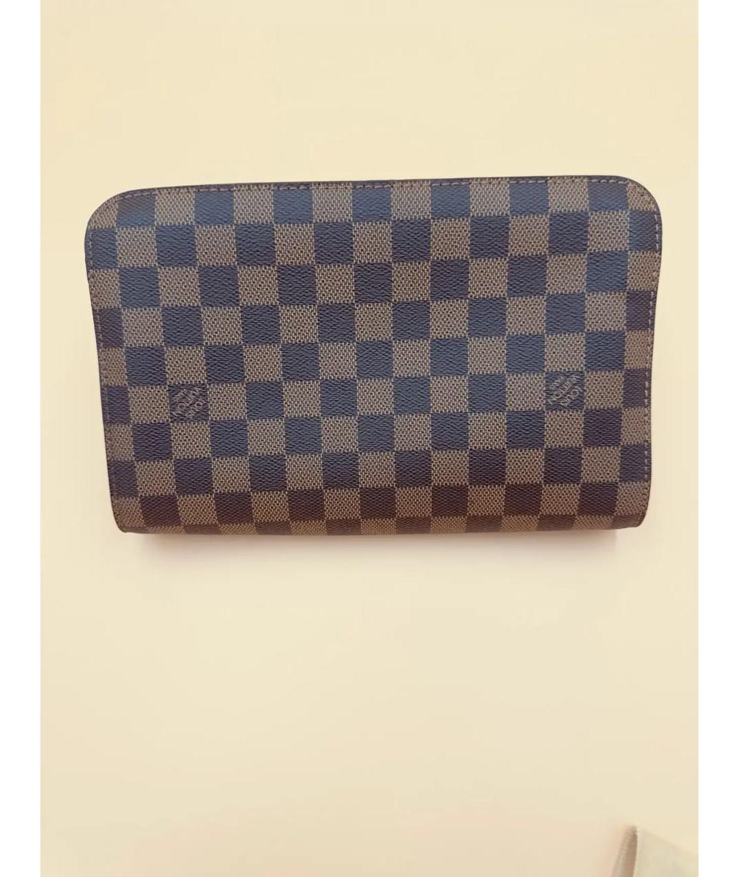 LOUIS VUITTON Коричневая барсетка, фото 2