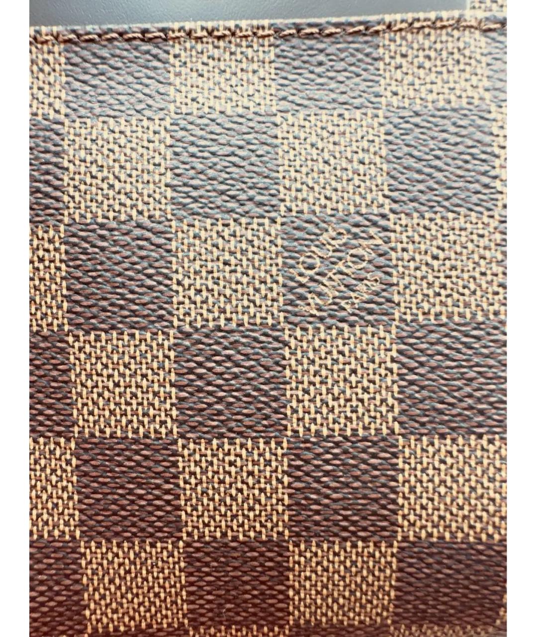 LOUIS VUITTON Коричневая барсетка, фото 7