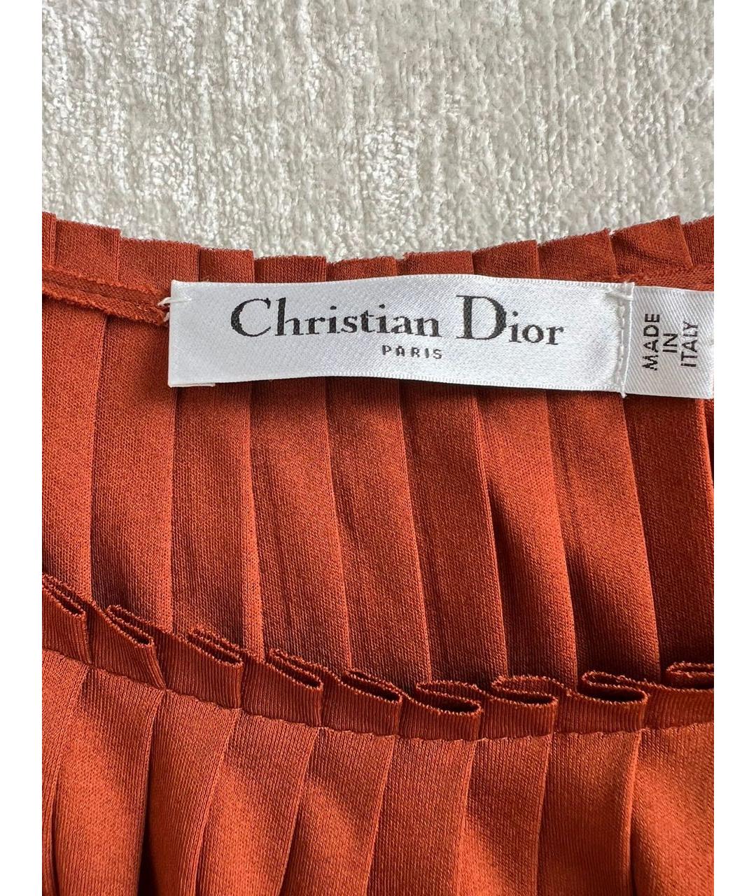 CHRISTIAN DIOR Красное платье, фото 3