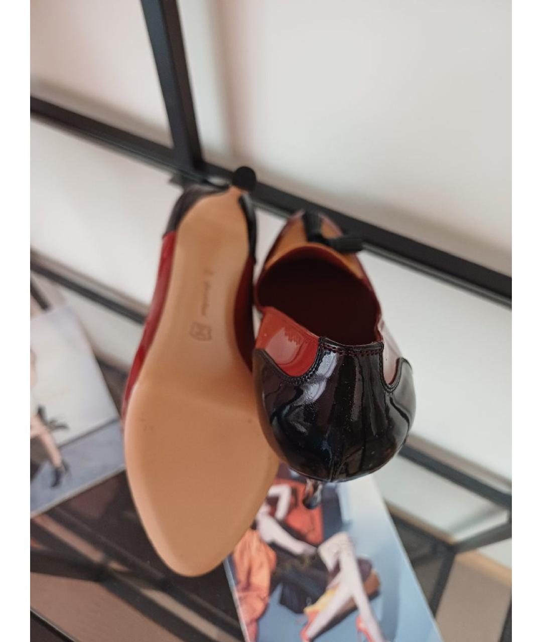 GIANVITO ROSSI Мульти туфли из лакированной кожи, фото 9