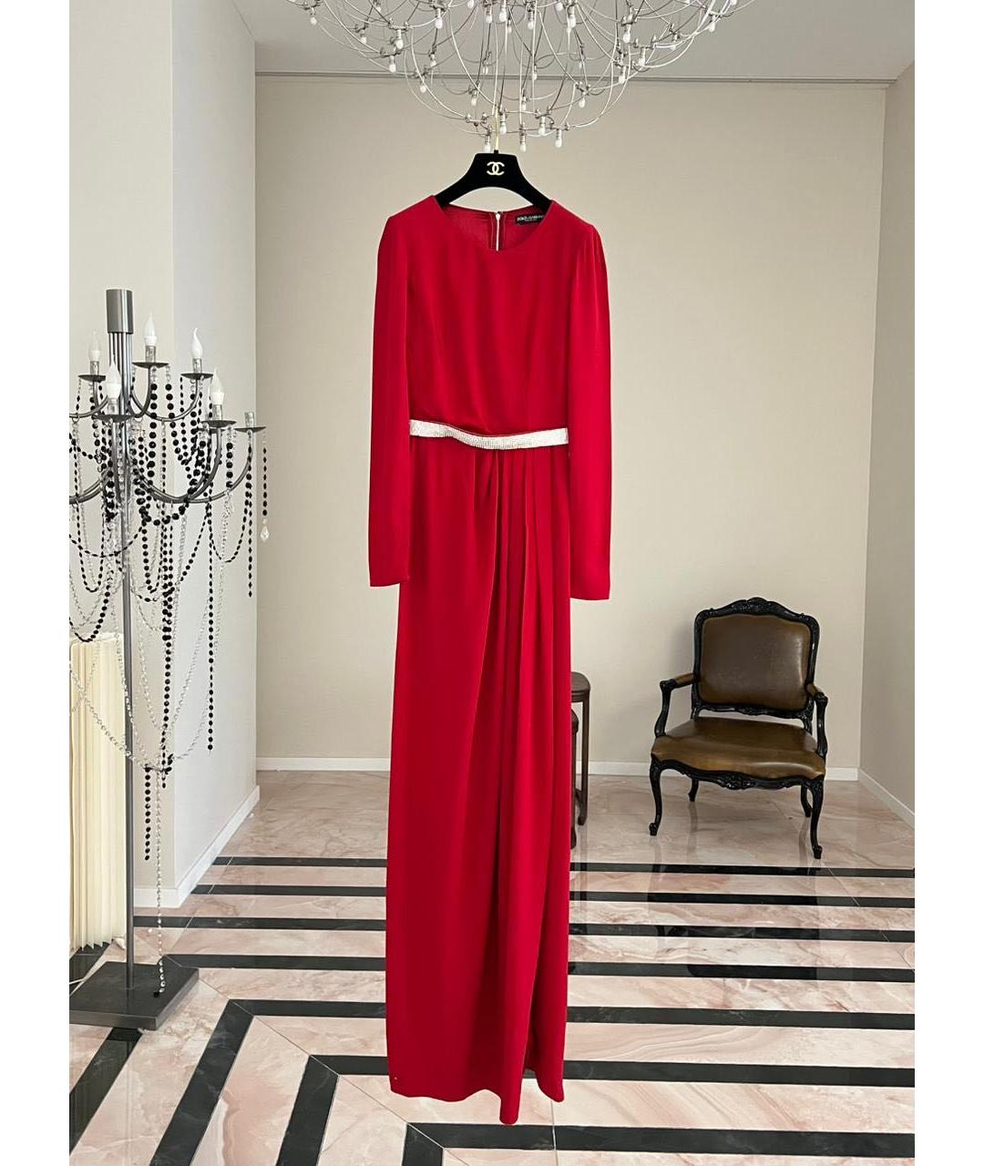 DOLCE&GABBANA Красное платье, фото 9