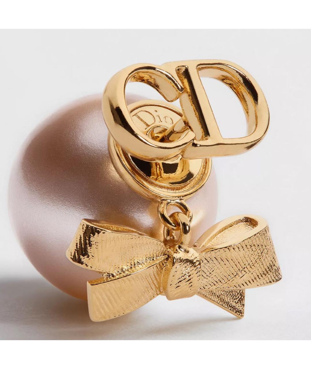 CHRISTIAN DIOR Розовые серьги, фото 2