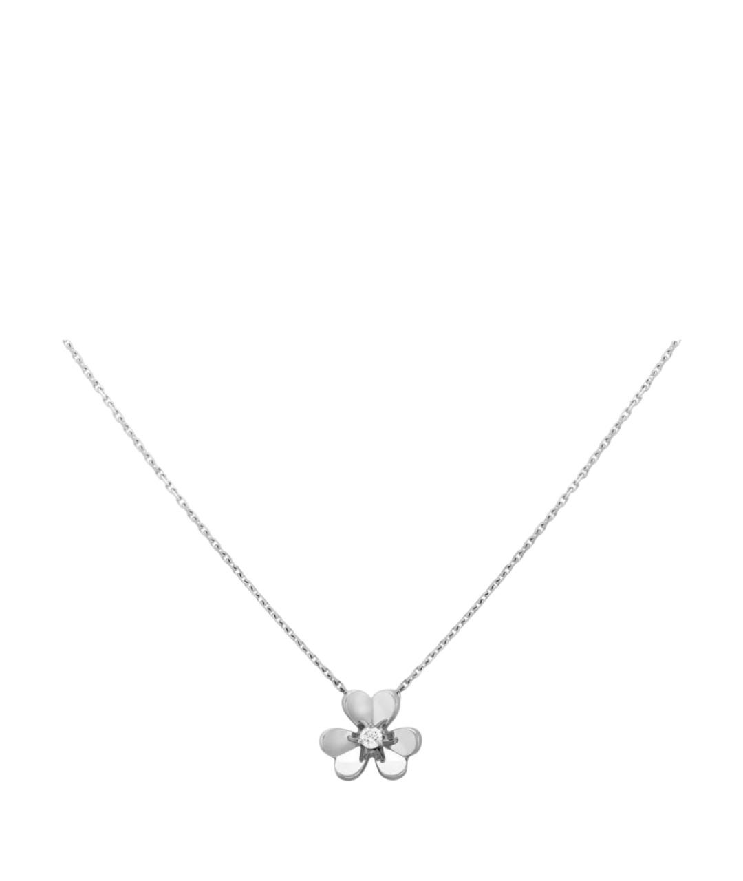 VAN CLEEF & ARPELS Серебряное колье из белого золота, фото 1