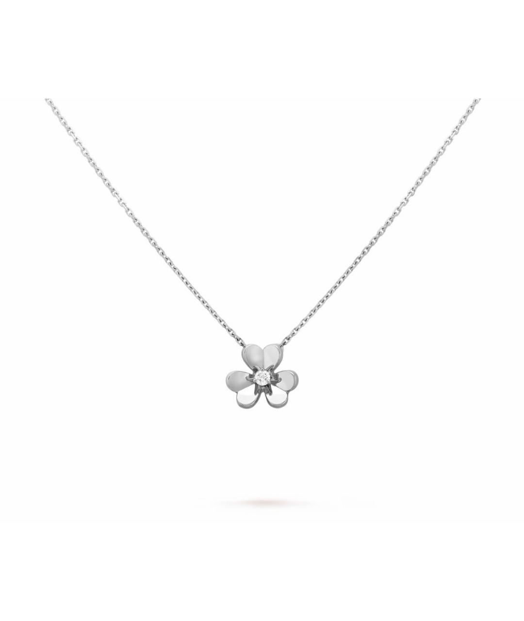 VAN CLEEF & ARPELS Серебряное колье из белого золота, фото 7
