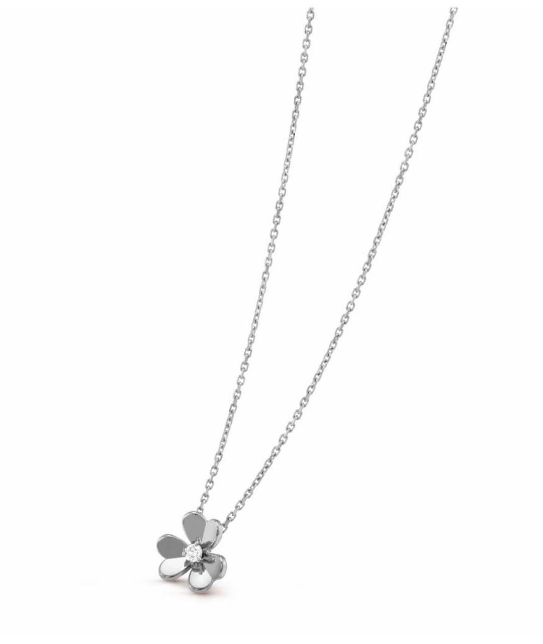 VAN CLEEF & ARPELS Серебряное колье из белого золота, фото 5