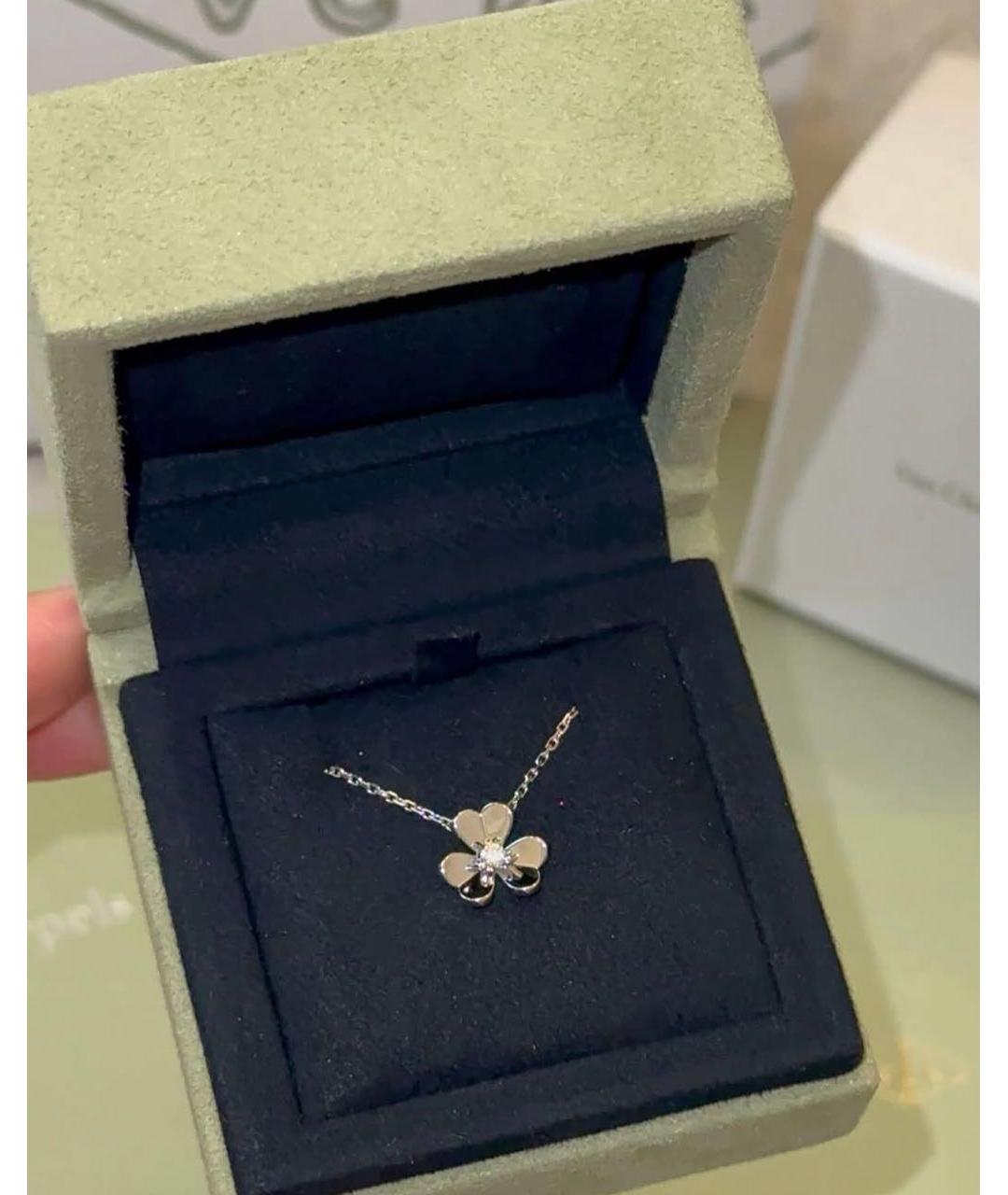 VAN CLEEF & ARPELS Серебряное колье из белого золота, фото 2