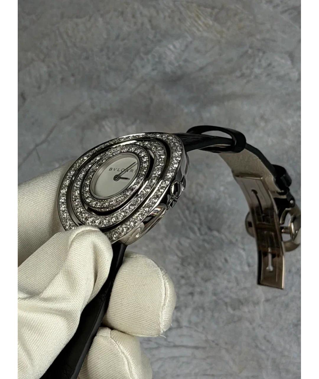 BVLGARI Белые часы из белого золота, фото 2