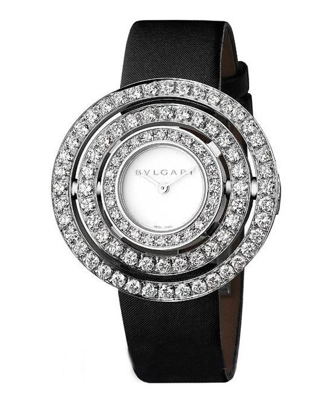 BVLGARI Белые часы из белого золота, фото 1