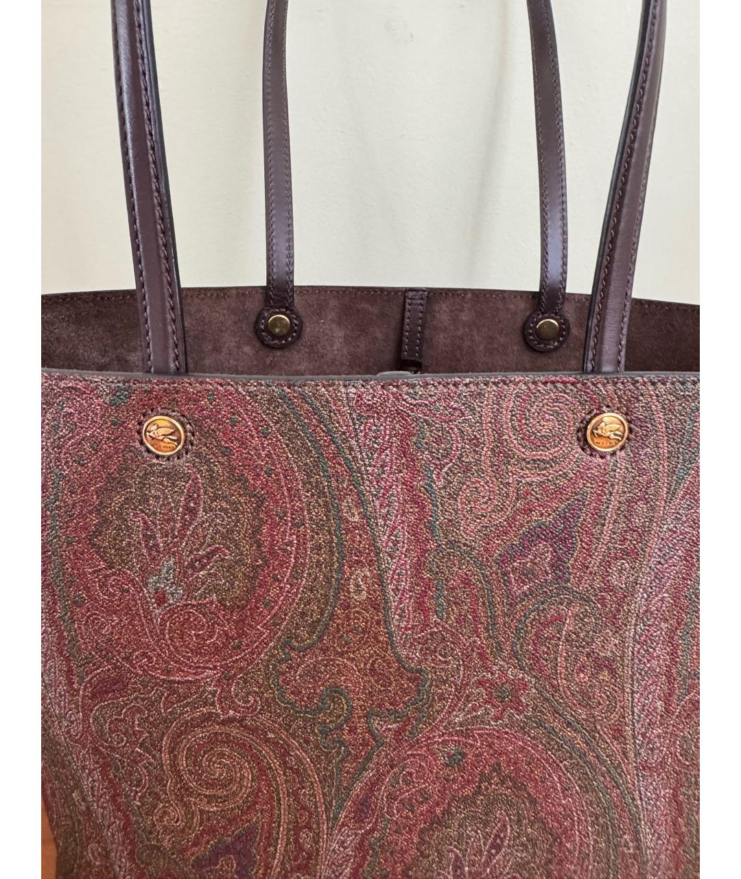 ETRO Коричневая сумка тоут, фото 4