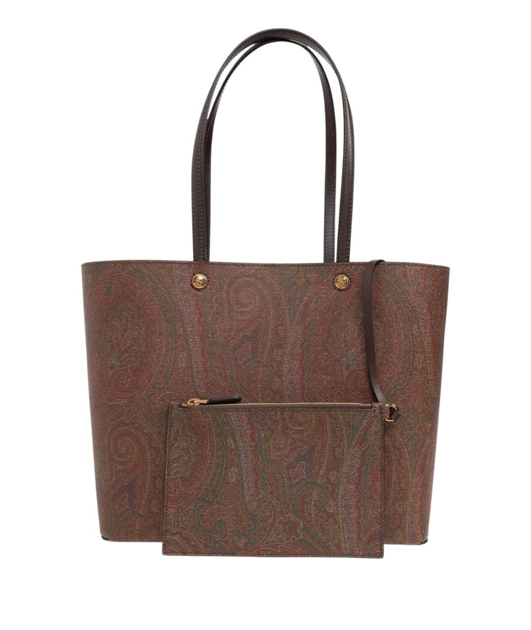 ETRO Коричневая сумка тоут, фото 1