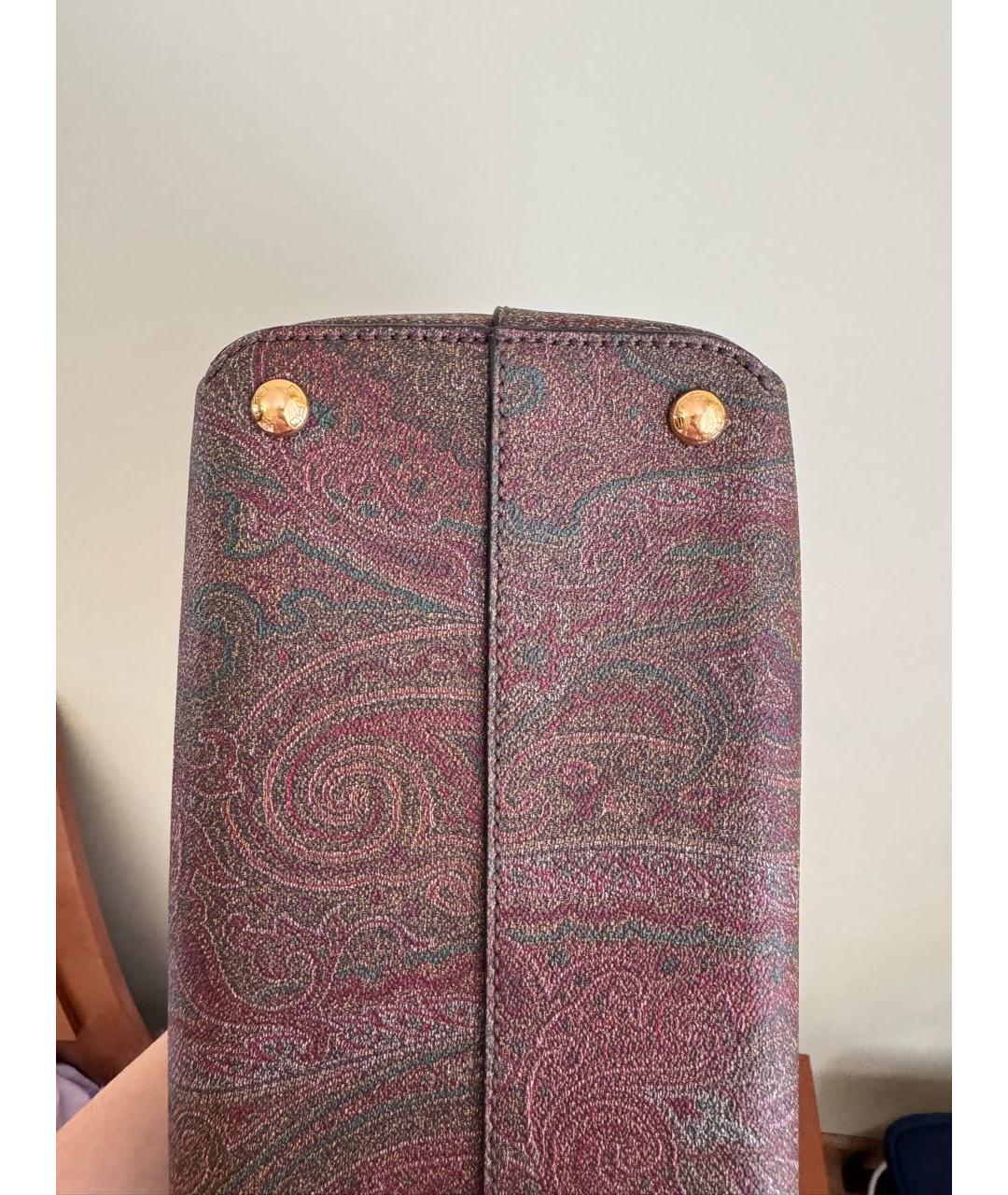 ETRO Коричневая сумка тоут, фото 7