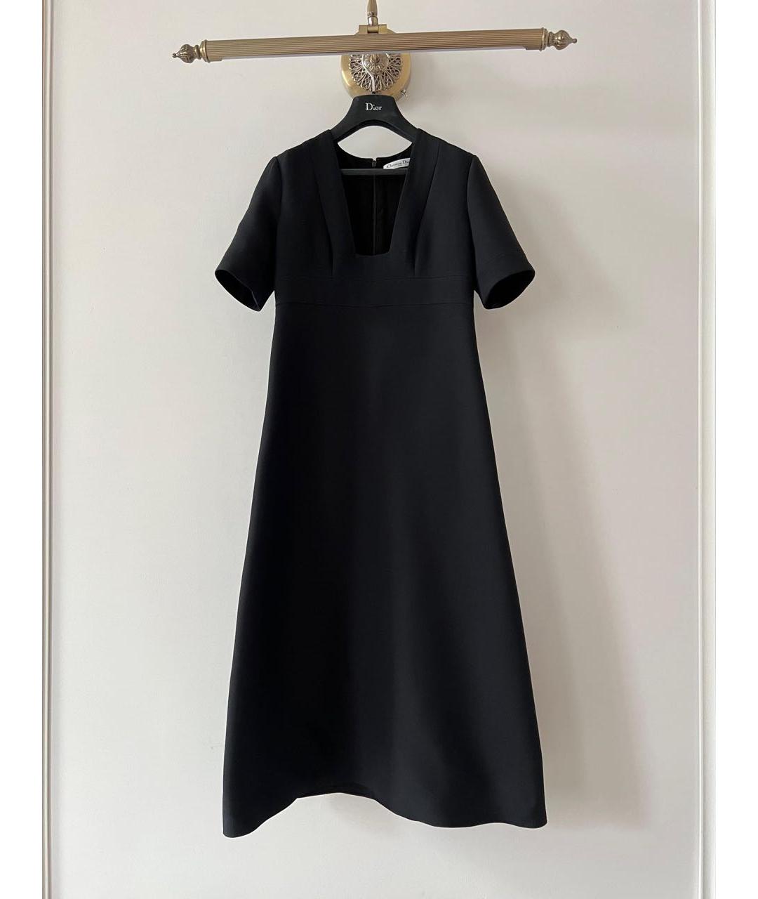 CHRISTIAN DIOR Черное повседневное платье, фото 9